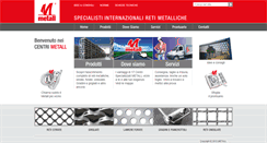 Desktop Screenshot of metall.it